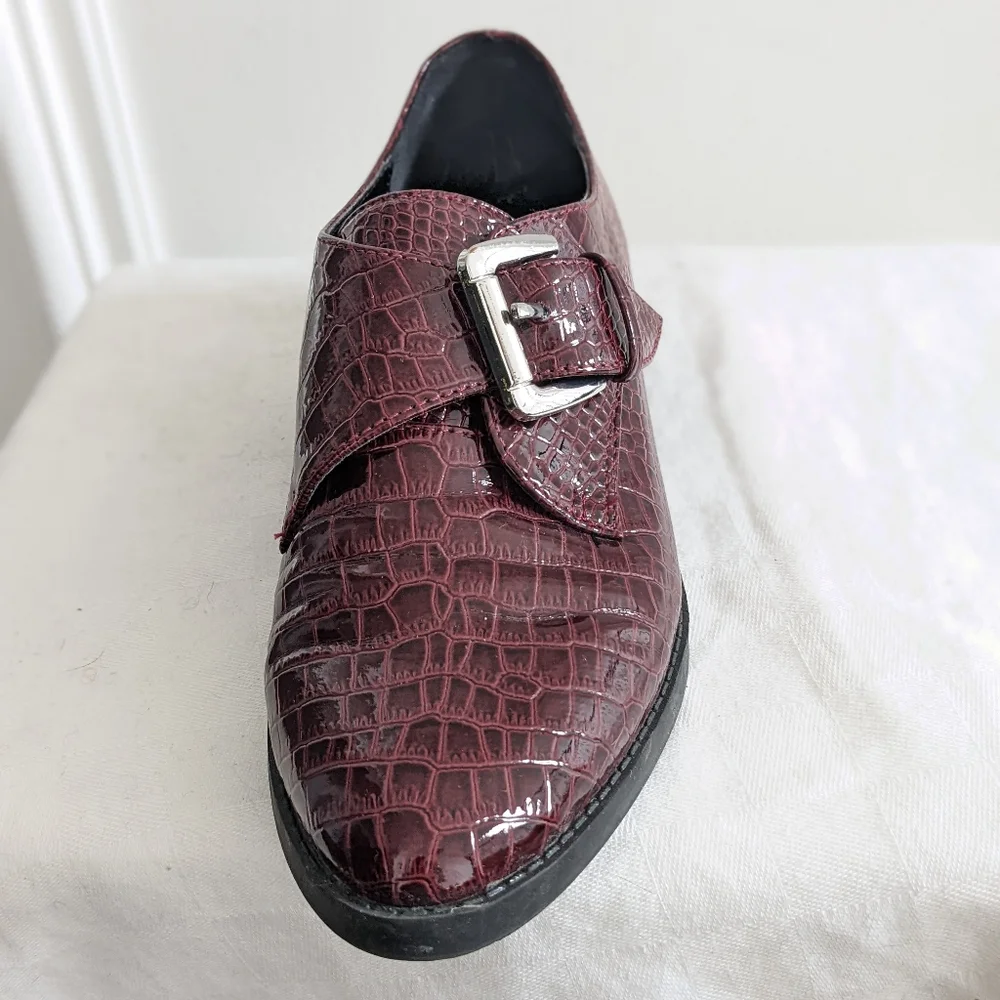 Patent leather loafers by Aldo